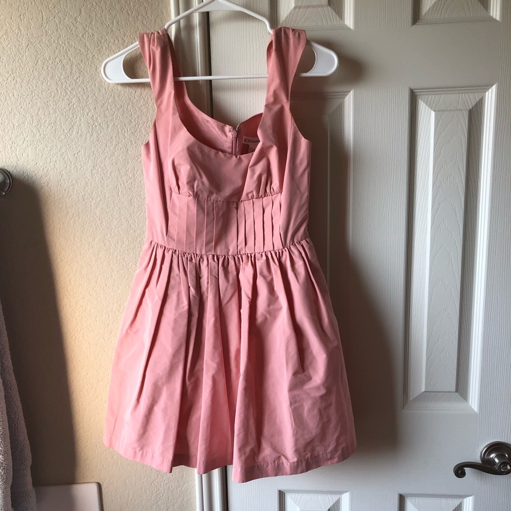 BCBG pink mini dress